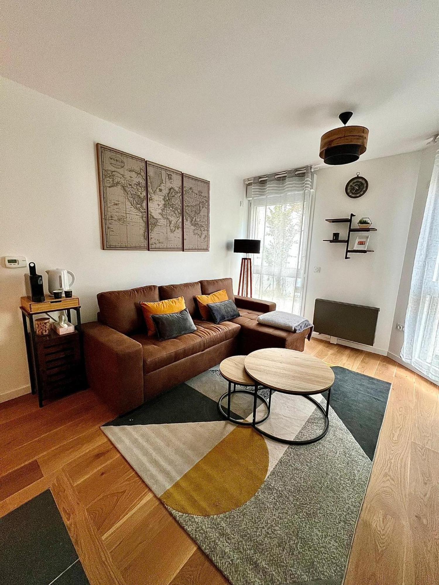 New & Serene 1-Bedroom Apart Near #Ladefenseparis #Parking&Fibre Suresnes Ngoại thất bức ảnh